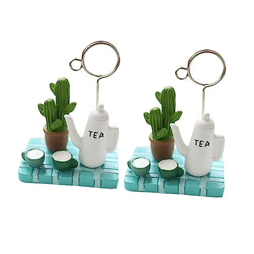 SOLUSTRE 2stücke Bonsai-Clips Aus Harz Als Fotoclip Fotohalter Notizclips Und Bilderclips Für Dekoration Basteln Und Karten Bonsai-fotoclip Im Teekannen-Design SOLUSTRE 2stücke Bonsai-Clips Aus Harz Als Fotoclip Fotohalter Notizclips Und Bilderclips Für Dekoration Basteln Und Karten Bonsai-fotoclip Im Teekannen-Design von SOLUSTRE