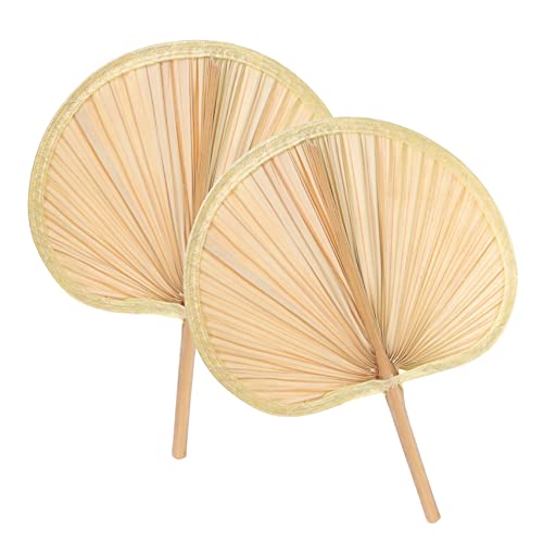 SOLUSTRE 2stücke Handfächer Aus Bananenblättern Handgewebte Fächer Im Chinesischen Stil Naturfächer Für Sommerpartys Wanddekoration Vintage-fächer Foto-Requisite Für Strand Und Garten SOLUSTRE 2stücke Handfächer Aus Bananenblättern Handgewebte Fächer Im Chinesischen Stil Naturfächer Für Sommerpartys Wanddekoration Vintage-fächer Foto-Requisite Für Strand Und Garten von SOLUSTRE