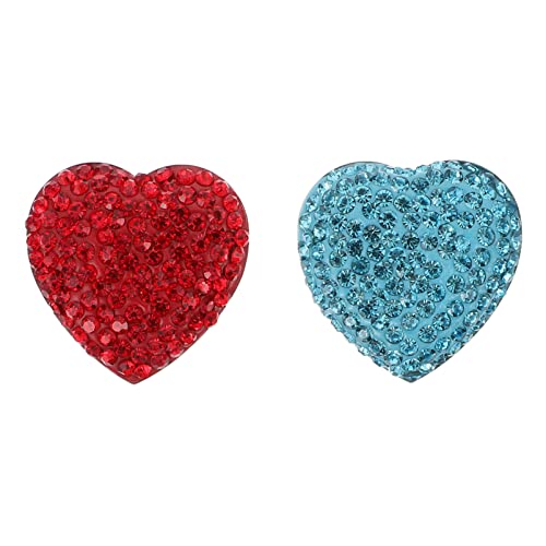 SOLUSTRE 2stücke Herz Magnet Aufkleber Aus Edelstahl Kühlschrank Magnet Multifunktionale Kühlschrankdekoration Und Starke Haftung Für Metalloberflächen SOLUSTRE 2stücke Herz Magnet Aufkleber Aus Edelstahl Kühlschrank Magnet Multifunktionale Kühlschrankdekoration Und Starke Haftung Für Metalloberflächen von SOLUSTRE