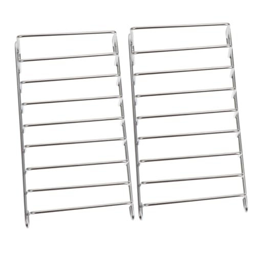 SOLUSTRE 2stücke Kochrost Aus Edelstahl Für Heißluftfritteuse Inklusive Kochzubehör Und Kochdampfer Langlebig Und Sicher Für Küche Und Backen SOLUSTRE 2stücke Kochrost Aus Edelstahl Für Heißluftfritteuse Inklusive Kochzubehör Und Kochdampfer Langlebig Und Sicher Für Küche Und Backen von SOLUSTRE