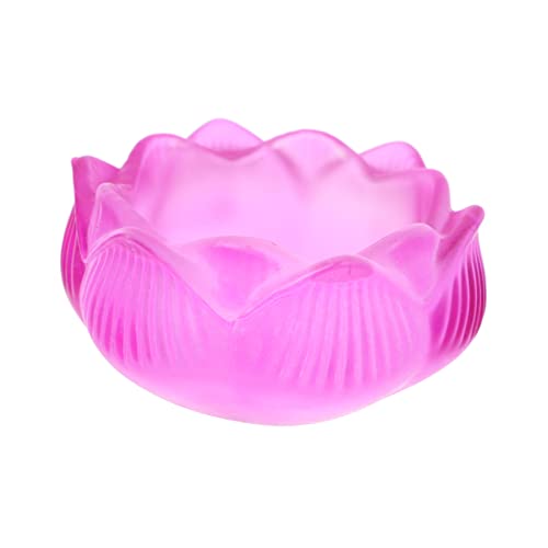 SOLUSTRE 2stücke Lotus Kerzenhalter Aus Glas Dekorative Kerzenständer in Lotusblüten-Design Mit Festlichem Und Religiösem Charakter Für Tischdekorationen Und Besondere Anlässe SOLUSTRE 2stücke Lotus Kerzenhalter Aus Glas Dekorative Kerzenständer in Lotusblüten-Design Mit Festlichem Und Religiösem Charakter Für Tischdekorationen Und Besondere Anlässe von SOLUSTRE