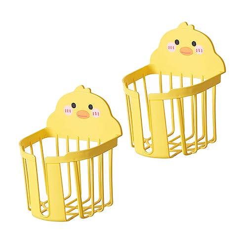 SOLUSTRE 2stücke Wandmontierter Toilettenpapierhalter Aus Praktischer Papierrollenhalter Für Wc Serviettenhalter Für Badezimmer Schlichtes Design Für Haushalt Und Hotel von SOLUSTRE