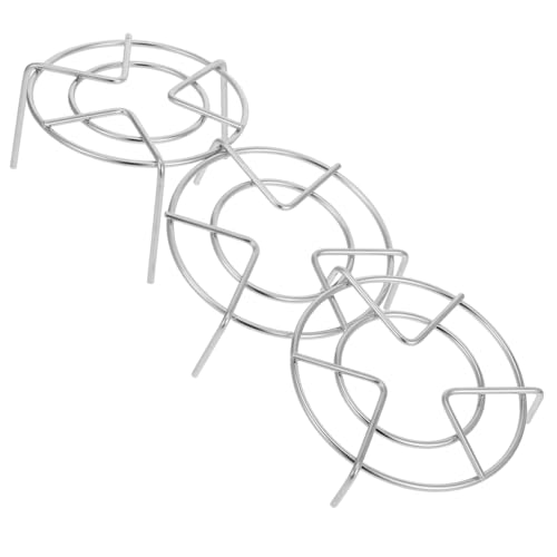 SOLUSTRE 3 STÜCKE Dampfgarer Kochständer Teiliges mit Höhe Hitzebeständig Vielseitig für Elektrische Schnellkochtöpfe Leicht zu Reinigen als Wok und Topfhalter SOLUSTRE 3 STÜCKE Dampfgarer Kochständer Teiliges mit Höhe Hitzebeständig Vielseitig für Elektrische Schnellkochtöpfe Leicht zu Reinigen als Wok und Topfhalter von SOLUSTRE