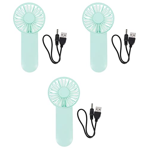 SOLUSTRE 3 Sätze Tragbarer USB Ladelüfter Misting Persönlicher Fan Kühlender Handventilator Kleiner Mini-lüfter Gesichtsdampfer Sommerfan Plastik Ladegebläse Stumm Reisen SOLUSTRE 3 Sätze Tragbarer USB Ladelüfter Misting Persönlicher Fan Kühlender Handventilator Kleiner Mini-lüfter Gesichtsdampfer Sommerfan Plastik Ladegebläse Stumm Reisen von SOLUSTRE