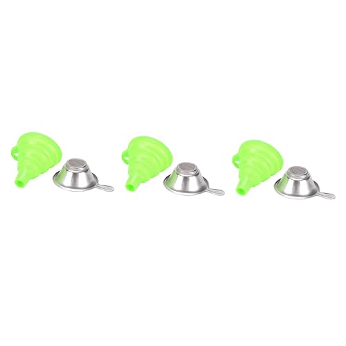 SOLUSTRE 3 Stück 2 1 Trichter Aus Metall Tragbares Lichtempfindliches Harz Aus Metall Kegelfilter Harzfilter Metallsieb Silikonsieb Silikontrichter Ultraviolettes Licht 3D Drucker von SOLUSTRE