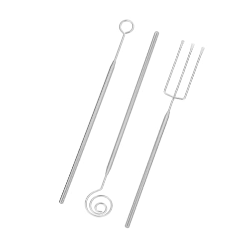 SOLUSTRE 3 Stück Teiliges Edelstahl Fonduegabel Set mit Ergonomischem Griff Robustes Schokoladen dipping Pralinenwerkzeug für Backen Süßigkeitenherstellung und Fondue Vielseitige SOLUSTRE 3 Stück Teiliges Edelstahl Fonduegabel Set mit Ergonomischem Griff Robustes Schokoladen dipping Pralinenwerkzeug für Backen Süßigkeitenherstellung und Fondue Vielseitige von SOLUSTRE
