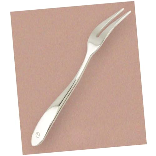 SOLUSTRE 3 Stück Teiliges Edelstahl Obstgabeln für Fingerfood Dessertspieße und Kuchen Polierte Oberfläche Robustes Haushaltsbesteck für Bar Party Hotel und Zuhause von SOLUSTRE
