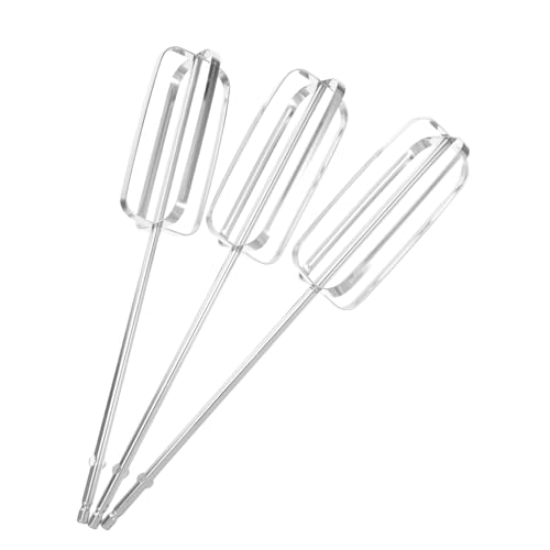 SOLUSTRE 3 Stück Teiliges Handmixer Aufsätze aus Langlebige Rührbesen für Teig Ei Kompatibel mit Handbohrmaschinen für Kuchen Sahne der Küche von SOLUSTRE