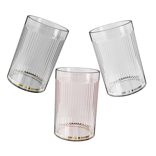 SOLUSTRE 3 Stück Teiliges Mundspülbecher Robustem Pet mit Elegantem Farbverlauf Weiß schwarz rosa Vielseitig Einsetzbar als Zahnbürsten Waschbecher Platzsparend und Leicht zu Reinigen für SOLUSTRE 3 Stück Teiliges Mundspülbecher Robustem Pet mit Elegantem Farbverlauf Weiß schwarz rosa Vielseitig Einsetzbar als Zahnbürsten Waschbecher Platzsparend und Leicht zu Reinigen für von SOLUSTRE