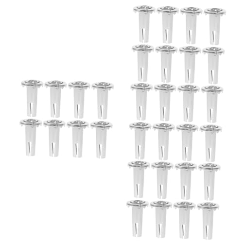 SOLUSTRE 32stücke Teiliges Metall Caster Hülse Zubehör Für Möbel Langlebige Und Robuste Caster Steckdosen Für Verschiedene Möbeltypen Einfach Zu Bedienen Und Vielseitig Einsetzbar SOLUSTRE 32stücke Teiliges Metall Caster Hülse Zubehör Für Möbel Langlebige Und Robuste Caster Steckdosen Für Verschiedene Möbeltypen Einfach Zu Bedienen Und Vielseitig Einsetzbar von SOLUSTRE