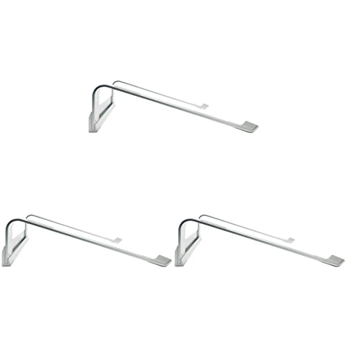 SOLUSTRE 3st Ständer Und Halter Für Schreibtische Laptop-Riser Für Den Schreibtisch Laptopständer Aluminium Laptophalter Laptop-Rack Notebook-ständer Handyhalterung Rahmen Notizbuch von SOLUSTRE