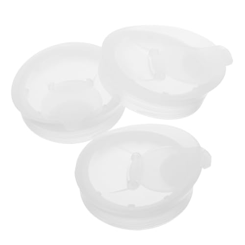 SOLUSTRE 3stücke Deckel Für Wasserkrüge Aus Glas Spritzwassergeschützter Stopfen Aus Lebensmittelechtem Kunststoff Für Bistrokrüge Kannen Karaffen Ersatzdeckel Für Wasserflaschen von SOLUSTRE