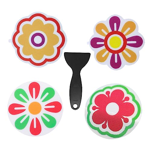 SOLUSTRE 4stücke rutschfeste Badewannenaufkleber Junge Mädchen Cartoon Fliesenaufkleber Blumenmuster Aufkleber Komfort Duschen Küche Bad Schwimmbad Balkon Flur Tür SOLUSTRE 4stücke rutschfeste Badewannenaufkleber Junge Mädchen Cartoon Fliesenaufkleber Blumenmuster Aufkleber Komfort Duschen Küche Bad Schwimmbad Balkon Flur Tür von SOLUSTRE