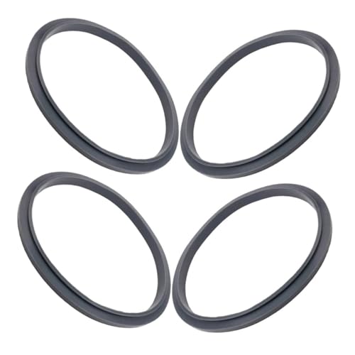 SOLUSTRE 4 Stück Dichtungsringe für Hochtemperaturbeständig Einfache Montage und Ersatzdichtungen für Küchenbedarf Kompatibel mit Geräten von SOLUSTRE