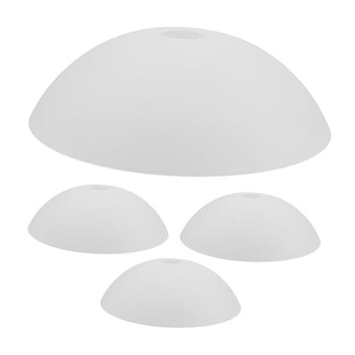 SOLUSTRE 4 Stück PVC Lampenschirme Rund Minimalistisches Design für Pendelleuchten Sanfte Lichtstreuung Leicht zu Reinigen Geeignet für Wohnzimmer Schlafzimmer Moderne Einrichtung SOLUSTRE 4 Stück PVC Lampenschirme Rund Minimalistisches Design für Pendelleuchten Sanfte Lichtstreuung Leicht zu Reinigen Geeignet für Wohnzimmer Schlafzimmer Moderne Einrichtung von SOLUSTRE