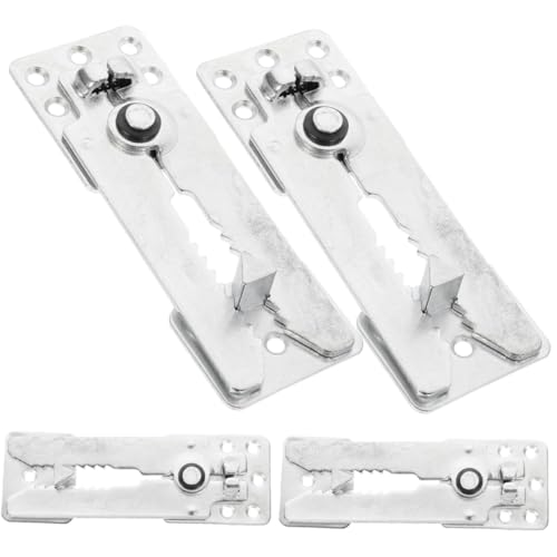 SOLUSTRE 4 Stücke Möbelverbindungsstücke aus Robustem Material Sofa Klemmen für Anbausofas Rostfrei und Druckfest Installieren von SOLUSTRE
