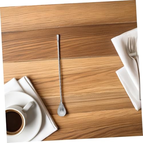 SOLUSTRE 4stücke Langer Barlöffel Aus Edelstahl Mit Spiralgriff Zum Rühren Und Mixen Von Cocktails Kaffee Und Milchtee Leicht Zu Reinigen Und Langlebig Für Hohe Gläser Und SOLUSTRE 4stücke Langer Barlöffel Aus Edelstahl Mit Spiralgriff Zum Rühren Und Mixen Von Cocktails Kaffee Und Milchtee Leicht Zu Reinigen Und Langlebig Für Hohe Gläser Und von SOLUSTRE