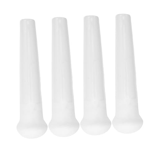 SOLUSTRE 4 Stück Teiliges Keramisches Paint Grinding Pestle mit Kurzem Griff und Flachem Boden Vielseitiger Mineral Pigment Grinder für Wasserfarben- Öl Künstlerfarben Langlebiges Leicht zu von SOLUSTRE