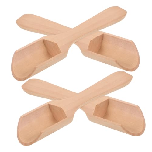 SOLUSTRE 4 Stück Teiliges Kleine Holzlöffel Kompakt Leicht für Gewürze Salz Tee Kaffee Küchenutensilien Ergonomisch Geformt Natürlicher Holzgriff Langlebig SOLUSTRE 4 Stück Teiliges Kleine Holzlöffel Kompakt Leicht für Gewürze Salz Tee Kaffee Küchenutensilien Ergonomisch Geformt Natürlicher Holzgriff Langlebig von SOLUSTRE