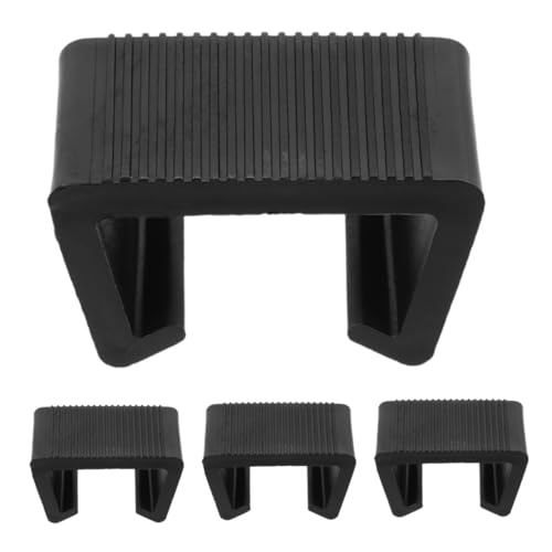 SOLUSTRE 4 Stück Teiliges Möbelklemmen mit Rillen Robuste Outdoor Möbelverbinder für Sofa Stuhl und Couch Wetterbeständig Sicheres Fixieren von Garten und Terrassenmöbeln von SOLUSTRE