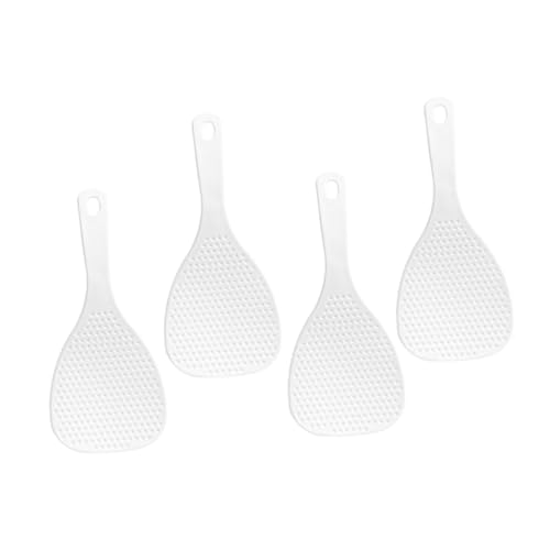 SOLUSTRE 4 Stück Teiliges Reislöffel aus Kunststoff Antihaftbeschichtung für Klebrigen Reis und Süßspeisen Rutschfest und Leicht zu Reinigen Küchenutensil für Portionieren und Servieren SOLUSTRE 4 Stück Teiliges Reislöffel aus Kunststoff Antihaftbeschichtung für Klebrigen Reis und Süßspeisen Rutschfest und Leicht zu Reinigen Küchenutensil für Portionieren und Servieren von SOLUSTRE