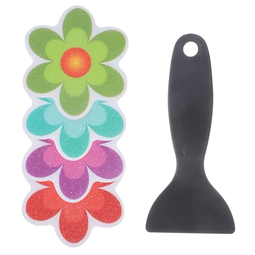 SOLUSTRE 4stücke Anti-rutsch-Aufkleber Für Badewanne Dekorative Fliesenaufkleber Selbstklebende Aufkleber Für Kinderzimmer Schöne Badewannenaufkleber Haltbare Badewannen-Aufkleber von SOLUSTRE