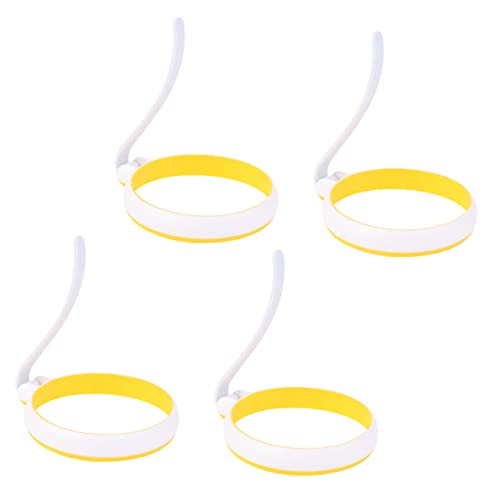 SOLUSTRE 4 Stück Teiliges Silikon eierring Hitzebeständig Flexibel Antihaftbeschichtet Wiederverwendbar Spülmaschinenfest Vielseitig für Omeletts und Spiegeleier Langlebig und Einfach zu SOLUSTRE 4 Stück Teiliges Silikon eierring Hitzebeständig Flexibel Antihaftbeschichtet Wiederverwendbar Spülmaschinenfest Vielseitig für Omeletts und Spiegeleier Langlebig und Einfach zu von SOLUSTRE
