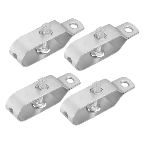 SOLUSTRE 4 Stück Teiliges Stahlseil Spannset Heavy Duty Drahtseil Spanner mit Hoher Verschleißfestigkeit Stabiler Kabel und Zugvorrichtung für Garten Gewächshaus und Industrieanwendung von SOLUSTRE