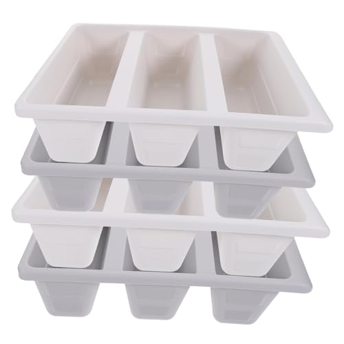 SOLUSTRE 4 Stück Teiliges Vertikales Schuhregal aus Bruchfestem Kunststoff Platzsparende Schuhaufbewahrung mit Rillen Design Minimalistisches Multi Aufbewahrungssystem für Zuhause und SOLUSTRE 4 Stück Teiliges Vertikales Schuhregal aus Bruchfestem Kunststoff Platzsparende Schuhaufbewahrung mit Rillen Design Minimalistisches Multi Aufbewahrungssystem für Zuhause und von SOLUSTRE