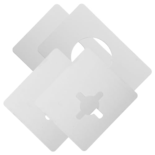 SOLUSTRE 4 Stück Türschloss Reparaturbrett Türschließblech Füller Türknauf Verstärkungsplatte Liegekabel Ersatz Türstütze Reparatur Türverstärkungsplatte Silber Edelstahl SOLUSTRE 4 Stück Türschloss Reparaturbrett Türschließblech Füller Türknauf Verstärkungsplatte Liegekabel Ersatz Türstütze Reparatur Türverstärkungsplatte Silber Edelstahl von SOLUSTRE