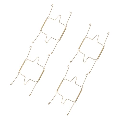 SOLUSTRE 4 Stück Unsichtbare U Förmige Telleraufhänger aus Edelstahl für Dekorative Wandteller Sicherer Halt ohne Werkzeug für Porzellan und Sammlerstücke Einfache Montage SOLUSTRE 4 Stück Unsichtbare U Förmige Telleraufhänger aus Edelstahl für Dekorative Wandteller Sicherer Halt ohne Werkzeug für Porzellan und Sammlerstücke Einfache Montage von SOLUSTRE