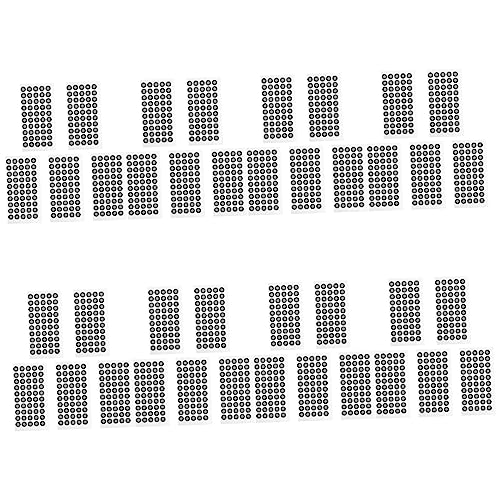 SOLUSTRE Scan Targets 40 Blätter Scanner Markiert Punkte Reflektierender Markierungspunkt Anhaltspunkt Verschleißfester Bezugspunkt Negativer Scanner Filmscanner Lidar Drucker Klein 3d Das Haustier von SOLUSTRE