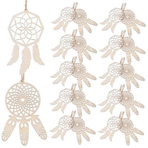 SOLUSTRE 40 Stück Teiliges Dreamcatcher DIY aus Unbehandeltem Holz Vielseitige Holzformen zum Bemalen Boho Wanddeko für Schlafzimmer und Kreative Bastelprojekte SOLUSTRE 40 Stück Teiliges Dreamcatcher DIY aus Unbehandeltem Holz Vielseitige Holzformen zum Bemalen Boho Wanddeko für Schlafzimmer und Kreative Bastelprojekte von SOLUSTRE