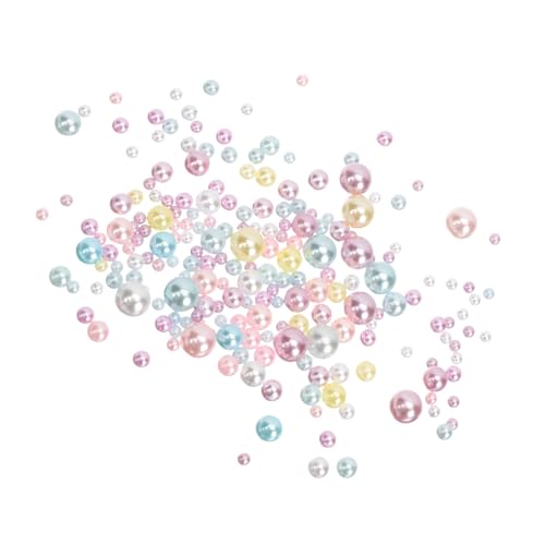 SOLUSTRE 400 Stück Schwimmende Perlen Ohne Vase Dekoration Bunte Imitat Perlen Deko Füller Für DIY Blumenarrangements Und Wohnkultur von SOLUSTRE