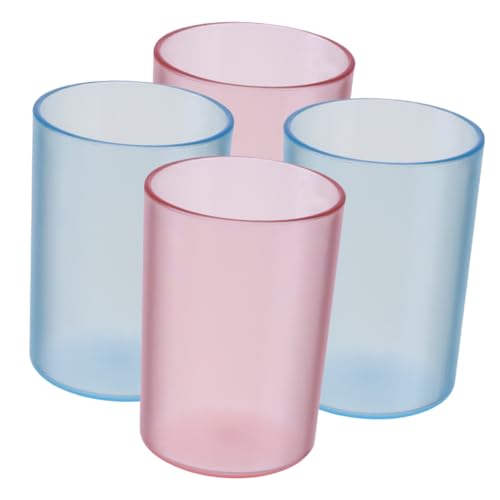 SOLUSTRE 4stücke Zahnputzbecher Aus Wiederverwendbarem Kunststoff Badezimmerbecher Mundwasserbecher Zahnpastabecher Trinkbecher Für Zuhause Waschbecher Mehrzweckbecher SOLUSTRE 4stücke Zahnputzbecher Aus Wiederverwendbarem Kunststoff Badezimmerbecher Mundwasserbecher Zahnpastabecher Trinkbecher Für Zuhause Waschbecher Mehrzweckbecher von SOLUSTRE