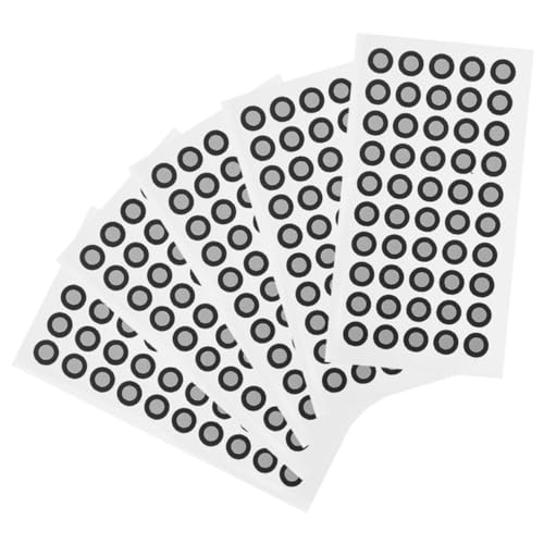 SOLUSTRE 5 Blätter Reflektierende Scanner Positionierungsmarker mit Je Punkten Dicke Reißfeste Folie für Präzises Optisches Tracking und Verbesserte Scan genauigkeit von SOLUSTRE