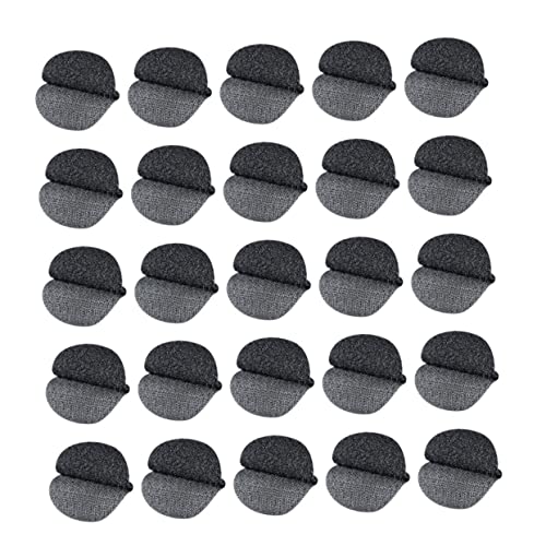 SOLUSTRE 5 Sätze Selbstklebende Rutsch Sofa Kissen Fixierer Spurlos Entfernbar Belastbar Vielseitig für Sofakissen Teppiche und Decken Schwarz SOLUSTRE 5 Sätze Selbstklebende Rutsch Sofa Kissen Fixierer Spurlos Entfernbar Belastbar Vielseitig für Sofakissen Teppiche und Decken Schwarz von SOLUSTRE