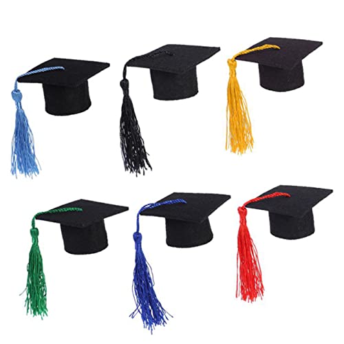 SOLUSTRE 5 Stück Doktorhutdekoration Dekorationen Miniatur Kappe Weinflasche Abschluss Hut Topper Abschlussfeierzubehör 2020 Abdeckung Abschlusshut Flaschendeckel Für Blue SOLUSTRE 5 Stück Doktorhutdekoration Dekorationen Miniatur Kappe Weinflasche Abschluss Hut Topper Abschlussfeierzubehör 2020 Abdeckung Abschlusshut Flaschendeckel Für Blue von SOLUSTRE