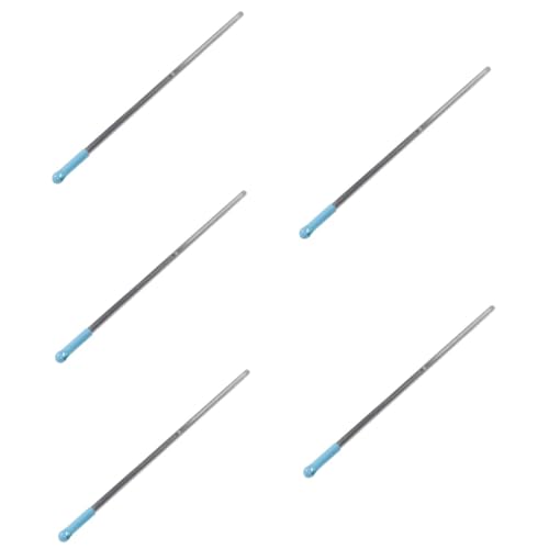 SOLUSTRE 5 Stück Ersatzstange Besenstiel Durchmesser Broom Handle Robuster Metallgriff Passend für Bodenreinigung Einfach zu Reinigen und Langlebig Zufällige Farbe von SOLUSTRE