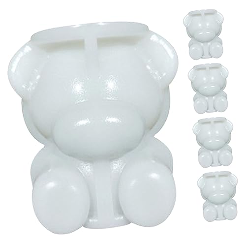 SOLUSTRE 5 Stück Silikon Eiswürfelform Teilig Bärchenform Eiswürfel Kugeln Eiswürfelschale Wiederverwendbar Dekorativ für Cocktails Whiskey Saft Kühlung und DIY Backform SOLUSTRE 5 Stück Silikon Eiswürfelform Teilig Bärchenform Eiswürfel Kugeln Eiswürfelschale Wiederverwendbar Dekorativ für Cocktails Whiskey Saft Kühlung und DIY Backform von SOLUSTRE