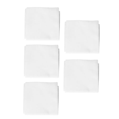 SOLUSTRE 5 Stück Teiliges Käsetuch aus Baumwolle Vorgewaschenes Wiederverwendbares Mulltuch mit Vernähten Kanten zum Abseihen von Soßen Suppen Mandelmilch Geeignet für Küche und SOLUSTRE 5 Stück Teiliges Käsetuch aus Baumwolle Vorgewaschenes Wiederverwendbares Mulltuch mit Vernähten Kanten zum Abseihen von Soßen Suppen Mandelmilch Geeignet für Küche und von SOLUSTRE