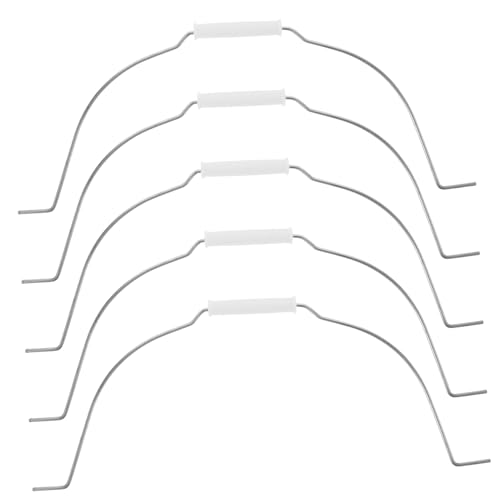 SOLUSTRE 5 Stück Teiliges Rutschfester Eimergriffe Ergonomisch Geformt Edelstahlgriff Ersatzgriff für Milcheimer Farbeimer Wassereimer Vielseitig für Garten Haushaltsgeräte Geeignet von SOLUSTRE