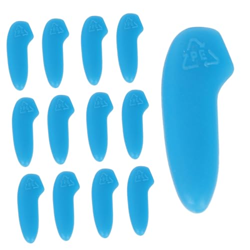 SOLUSTRE 50 Stück Tipp-set Messer Spitze Spitzenabdeckungen Gebogene Messerklingenabdeckung Messerschutzhülle Messer Kratzfest Messerspitzenschutz Kind Cutter Keramikfliesen Plastik von SOLUSTRE
