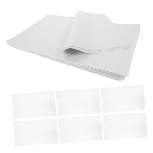 SOLUSTRE 500 Blatt Fettbeständiges Sandwich und Pommes Frites Papier Dünnes Back und Verpackungspapier Ölresistente Lebensmittelunterlage für Küche Party Buffet SOLUSTRE 500 Blatt Fettbeständiges Sandwich und Pommes Frites Papier Dünnes Back und Verpackungspapier Ölresistente Lebensmittelunterlage für Küche Party Buffet von SOLUSTRE