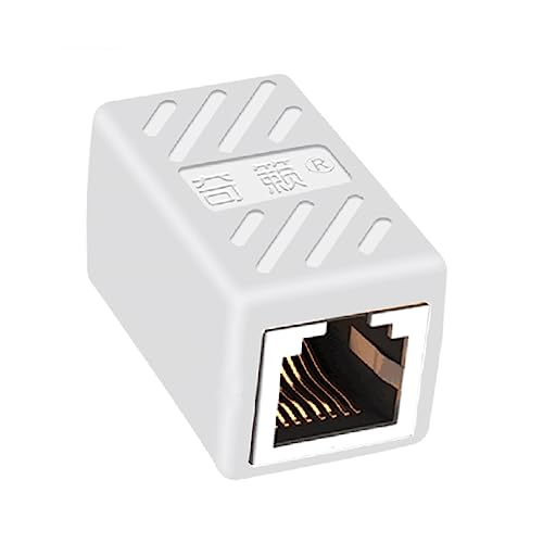 SOLUSTRE 5stücke Ethernet Kabel Kupplungen Geschirmte In-line Verbinder Für Weiß Verlängern Von Netzwerkverbindungen von SOLUSTRE