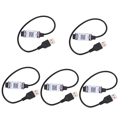 SOLUSTRE 5stücke Rgb Controller Für -streifen Usb-betrieben Kabellose Steuerung Kompatibel Geräten Für Schlafzimmer Und Wohnzimmerbeleuchtung SOLUSTRE 5stücke Rgb Controller Für -streifen Usb-betrieben Kabellose Steuerung Kompatibel Geräten Für Schlafzimmer Und Wohnzimmerbeleuchtung von SOLUSTRE