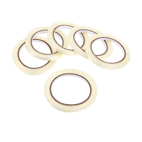 SOLUSTRE 6 Rollen Glasfaserband Klebeband Schwer Selbstklebendes Klebeband Verpackungsband Glasfaser-klebeband Versand Umreifungsband. Glasfaserkanalband. Glasfasergewebe -rolle Netz von SOLUSTRE