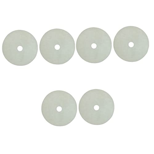 SOLUSTRE 6 STK Wäschetrockner Filter Sieb Filter Für Trockner Filterwechsel Im Trockner Flusenfänger Für Trockner Trocknerfilter Trockner Flusenfänger Vlies Weiß Zubehör von SOLUSTRE