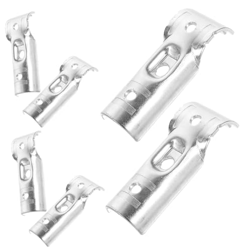 SOLUSTRE 6 Stück Rohrverbinder Stahl Zaunklemme T post Clips Endklemme Verzinkt Robust für Stabiles Zaunrohr Verbinden ohne Schweißen Vielseitig im Bau Industrieeinsatz SOLUSTRE 6 Stück Rohrverbinder Stahl Zaunklemme T post Clips Endklemme Verzinkt Robust für Stabiles Zaunrohr Verbinden ohne Schweißen Vielseitig im Bau Industrieeinsatz von SOLUSTRE
