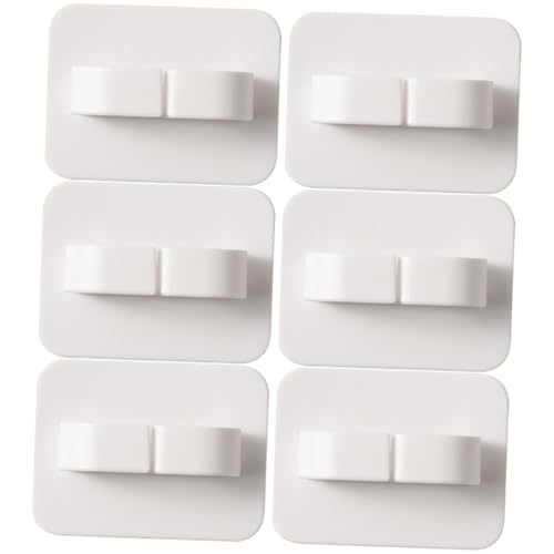 SOLUSTRE 6 Stück Selbstklebende Kunststoff Wandhaken Belastbar Nagelfrei Vielseitig als Aufbewahrungshaken und Deko Platzsparend für Glatte Oberflächen Wie Balkon Bad Küche Geeignet SOLUSTRE 6 Stück Selbstklebende Kunststoff Wandhaken Belastbar Nagelfrei Vielseitig als Aufbewahrungshaken und Deko Platzsparend für Glatte Oberflächen Wie Balkon Bad Küche Geeignet von SOLUSTRE